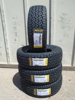 LT 265/70/18 New Aplus Shredder All Terrain 10 Ply Tires