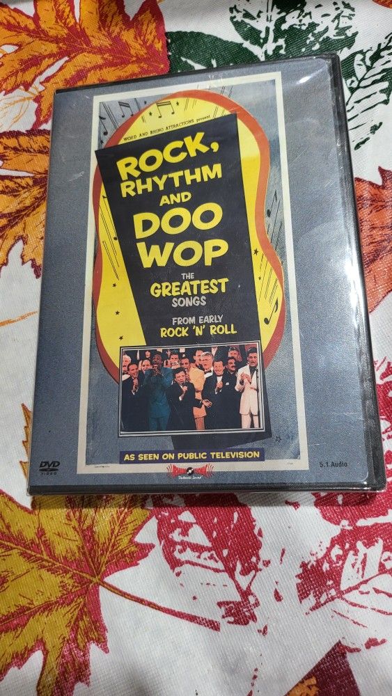 Rock, Rhythm and Doo Wop (DVD, 2002) Brand New Factory Sealed, OOP Out of Print