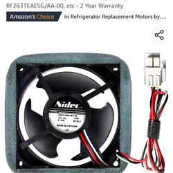 Refrigerator Fan Motor