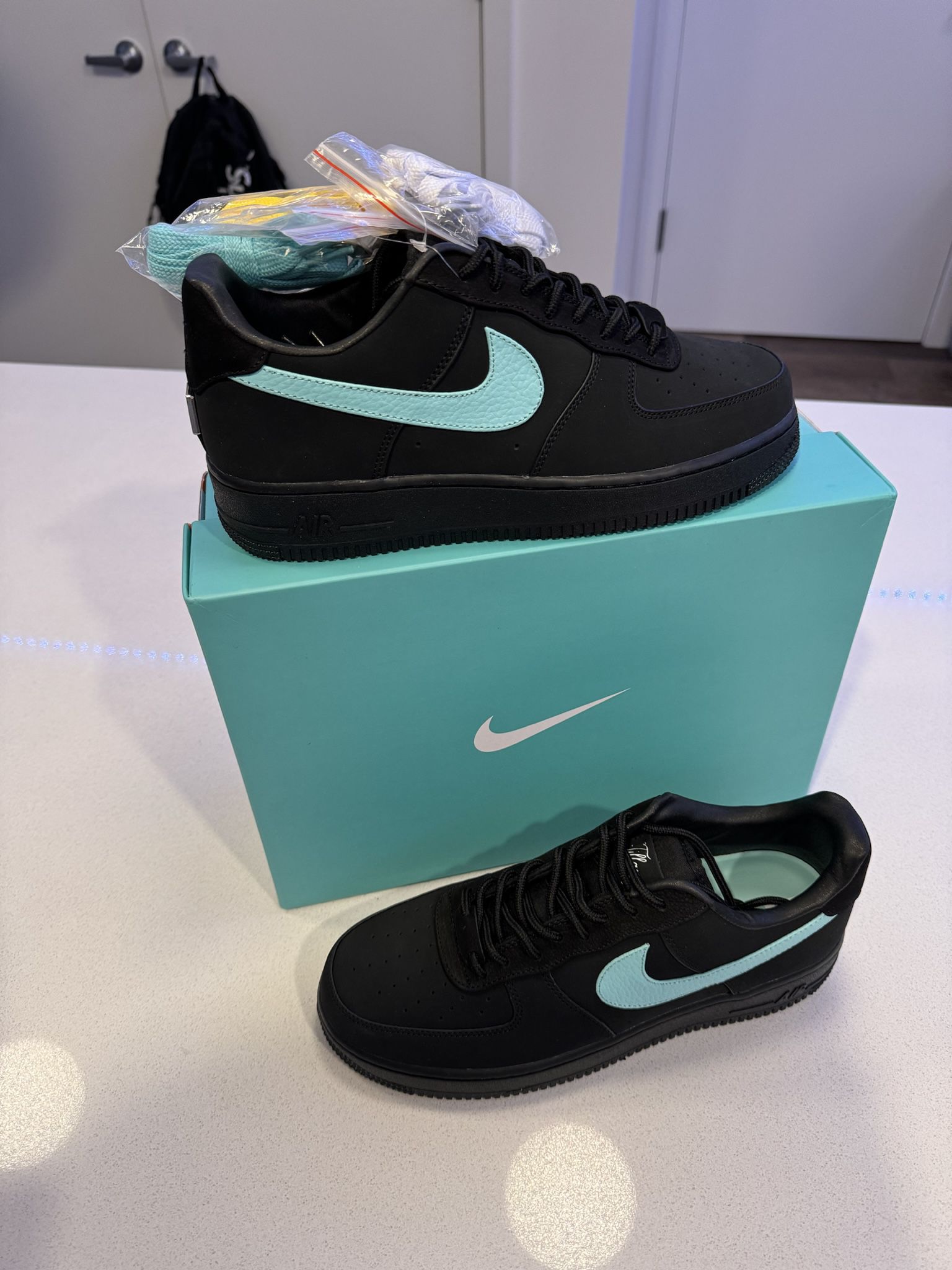 Nike x Tiffany Co. AF1, Multiple Sizes Available (check out my page🔥) 