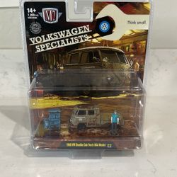M2 1960 VW Double Cab Truck USA Model Diorama