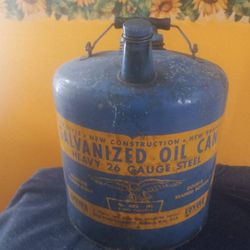 Vintage Oil Can By Eagle Manufacture No 402-NS 