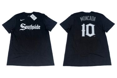 Nike Southside MLB Chicago White Sox #10 Moncada T Shirt Jersey Men’s Large New