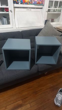 IKEA EKET Cube Shelf / Wall Cabinet – Dark Blue-Green