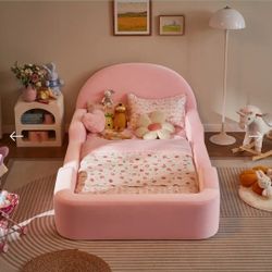 Little Lifely Montessori TWIN Bed ♡Cotton Candy Pink♡ NEW In Box! OEKO-TEX®