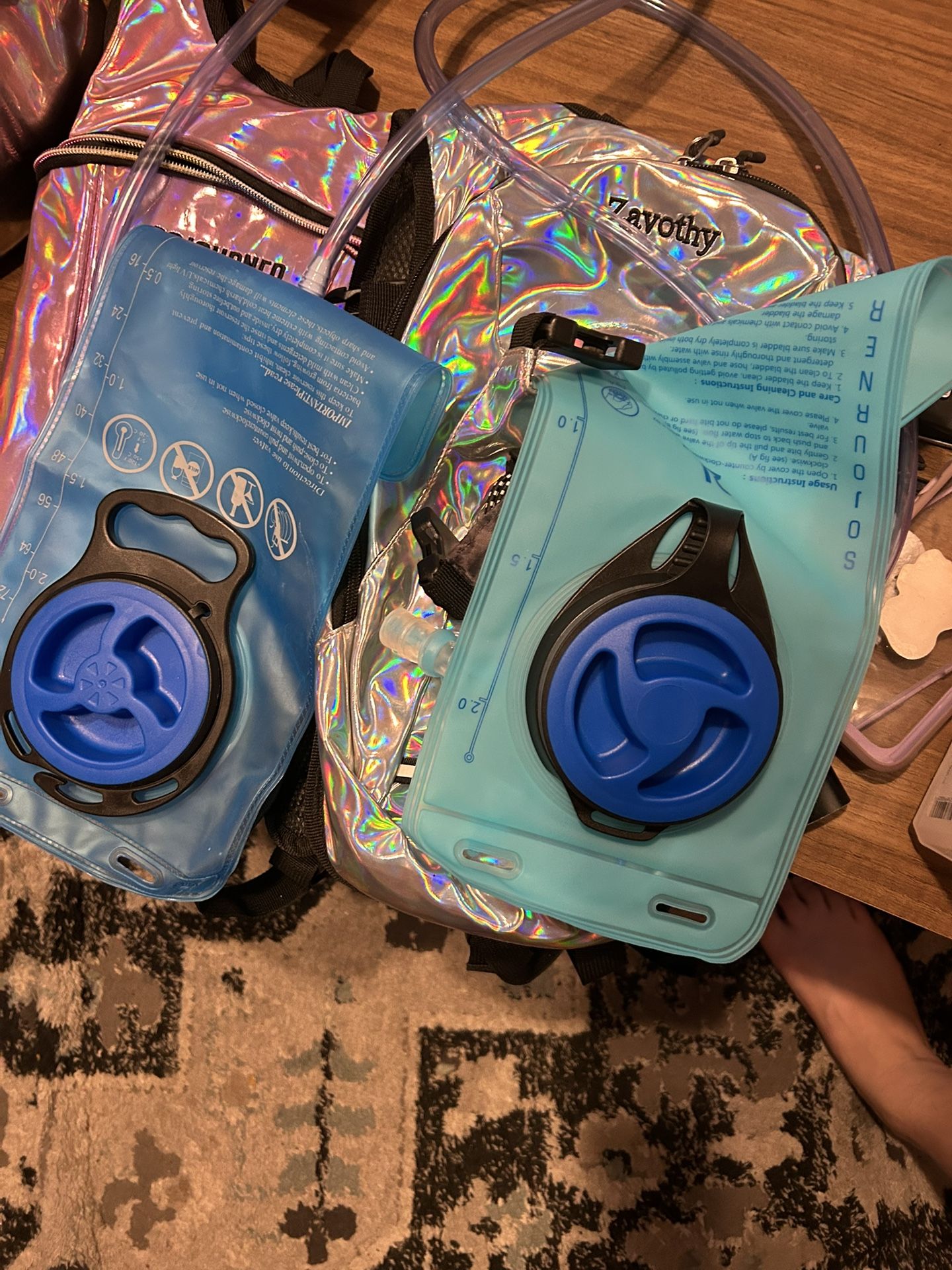 Two 2L Hydration Backpacks