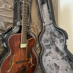 Eastman Semi hollow Body Electric. Trade For Bass Guitar 