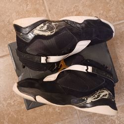 Vintage Air Jordan 8.0  'Dark Charcoal' Mens 9 (Wo.10½)