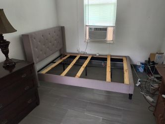 Queen bed frame