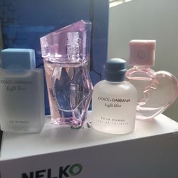 4 Mini Perfumes