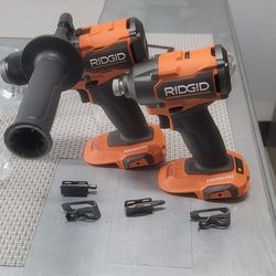 Ridgid 3 Speed  Impact And 1/2 Hammer Drill Driver 