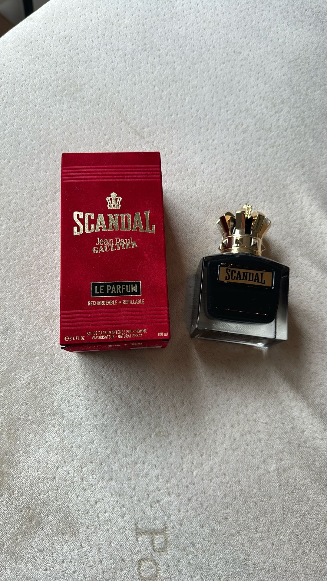 Jean Paul Gaultier Scandal Pour Homme Intense 3.4oz For Men