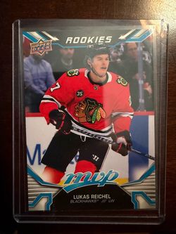 FREE 2022-23 Upper Deck MVP Rookies Lukas Reichel Blackhawks