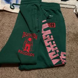 Death Row Green Pants 
