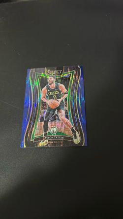 Jayson Tatum Blue Flash Prism /99 Select