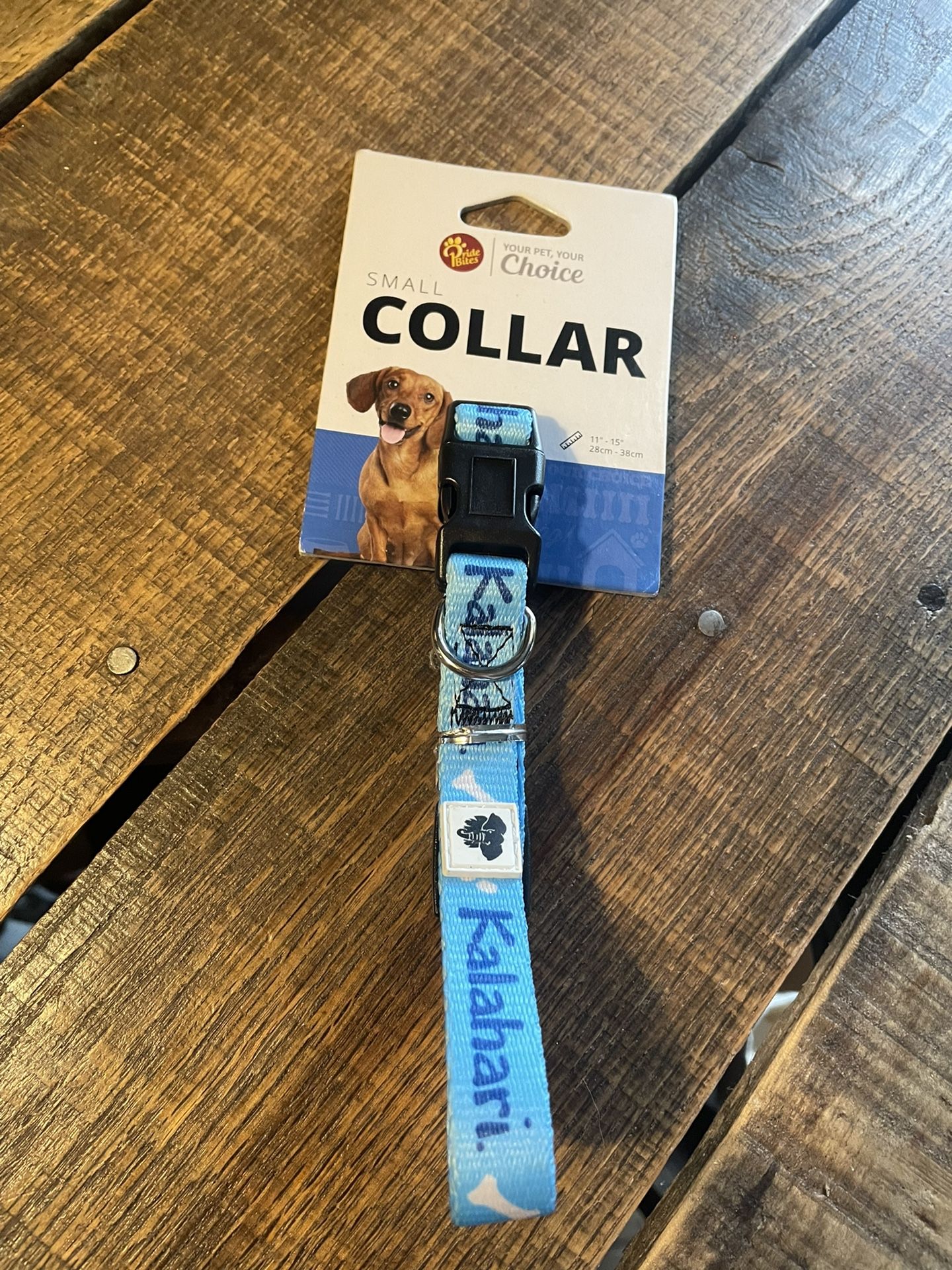 Small Blue Dog Collar Kalahari