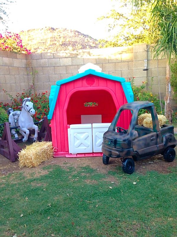 Step2 Big Barn Playhouse Spring Horse Little Tikes Cozy Truck