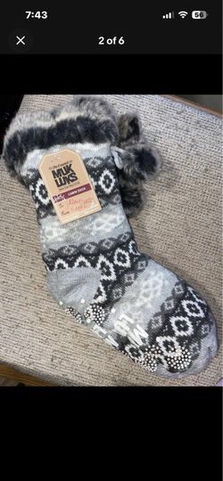 Muk luks new w writing on tag