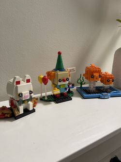 retired lego brickheadz lot
