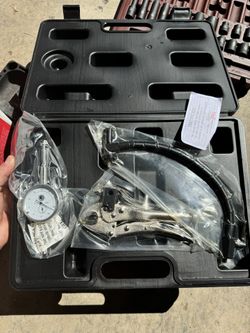 DIAL INDICATOR SET WITH LOCKING PLIERS