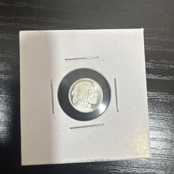 1 Gram Silver Round Buffalo Indian .999 Fine Pure Solid Silver Bullion Round