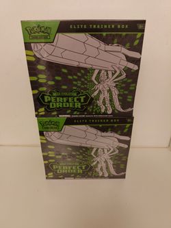 Mega Evolution Perfect Order Elite Trainer Boxes