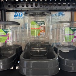 Dog Gravity Feeder And Waterer 