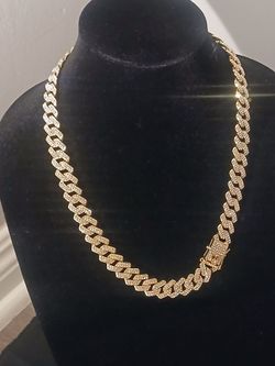 Gold plated 18k chain$60firm