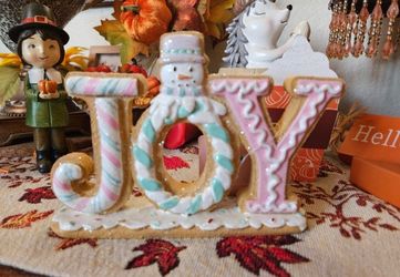 Pastel Sugar Cookie Joy Sign