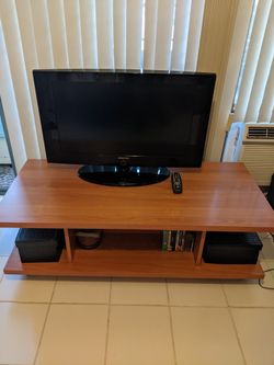 Entertainment Center with Samsung TV