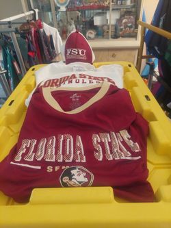 FSU BUNDLE  SWEAT SHIRT,  TEE SHIRT  & HAT