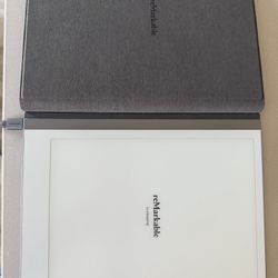 reMarkable 2 Book Folio Notebook