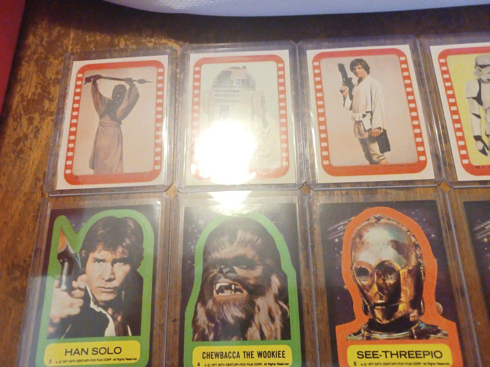 1977 Star Wars Stickers  