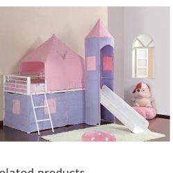 Castle Girl’s Bed 