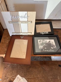 Mixed Lot of 4 Decorative Photo Frames