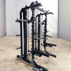 Smith Machine With A Counterbalance Bar And Dip Bar New Store In Robbinsville 
