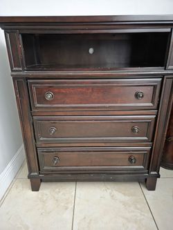 TV Armoire stand with 3 drawers