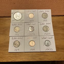 Silver Franklin Coin Set