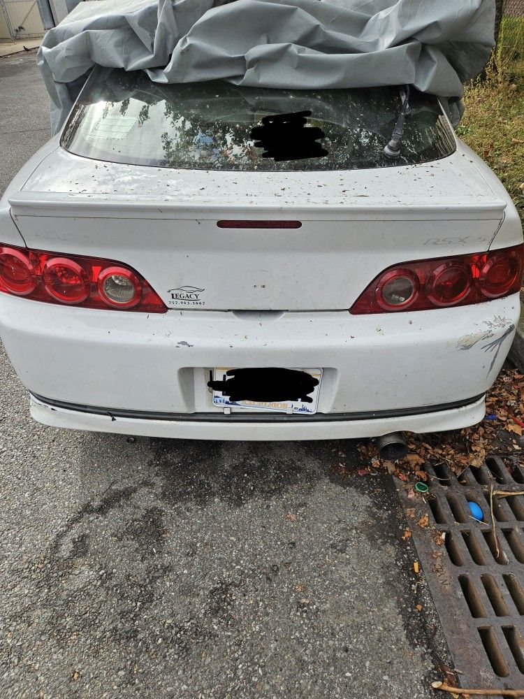 05 06 Acura Rsx Type S Rear Bumper