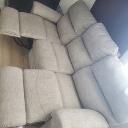 Twin bed, dog couch, coffee table. BO