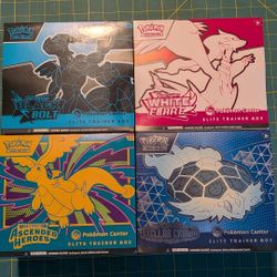 Pokemon ETB Pokemon Center Lot