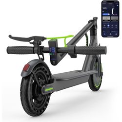 8.5" Tires Folding Escooter, 21 Miles Range Adult Electric Scooter, APP Control