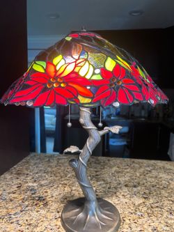 Matching Meyda Tiffany table lamps Stained Glass