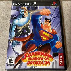 Superman Shadow Of Apokalips PS2