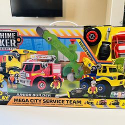 Construction Set Toys Trucks