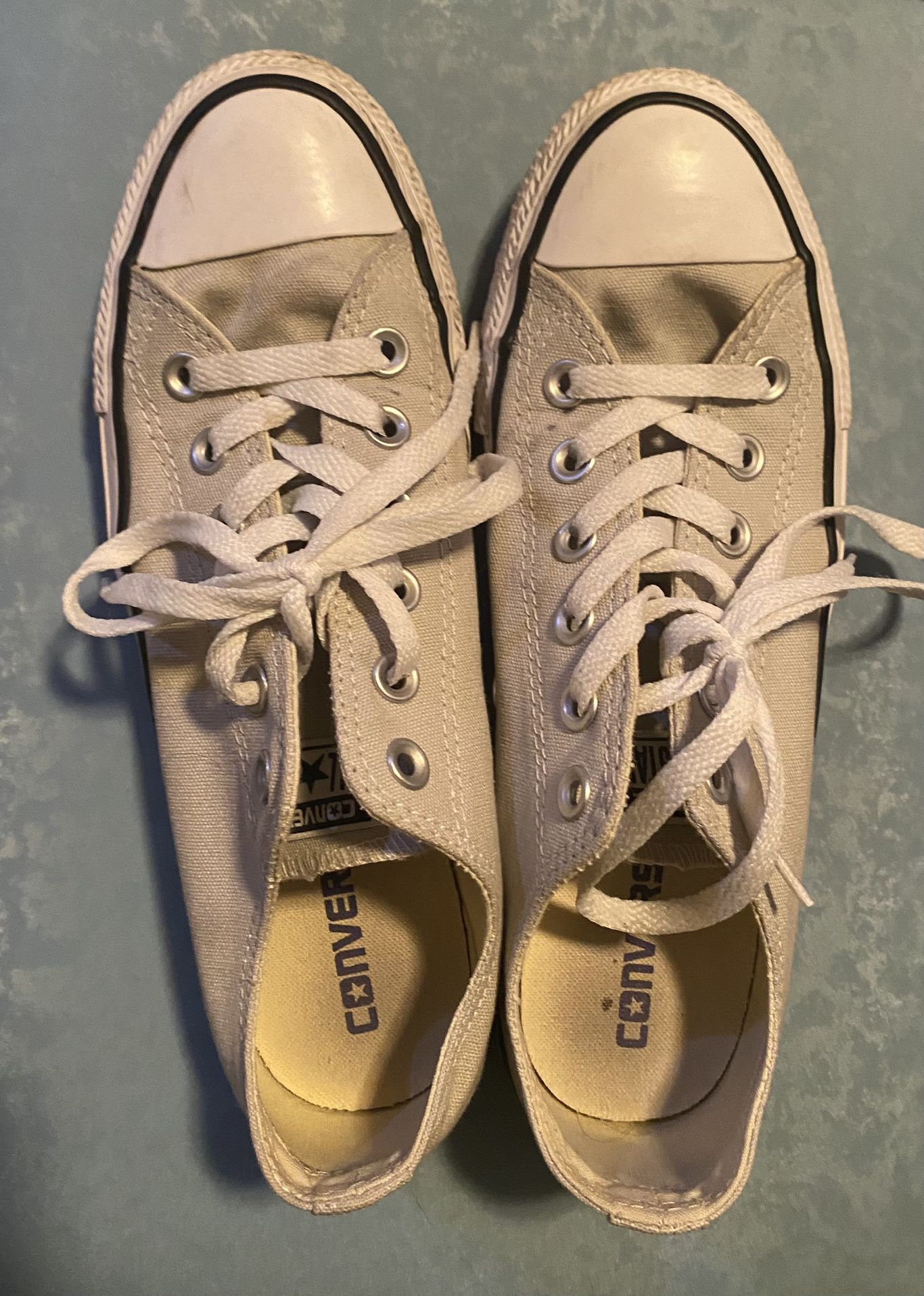 Converse, Grey, Size 8.5