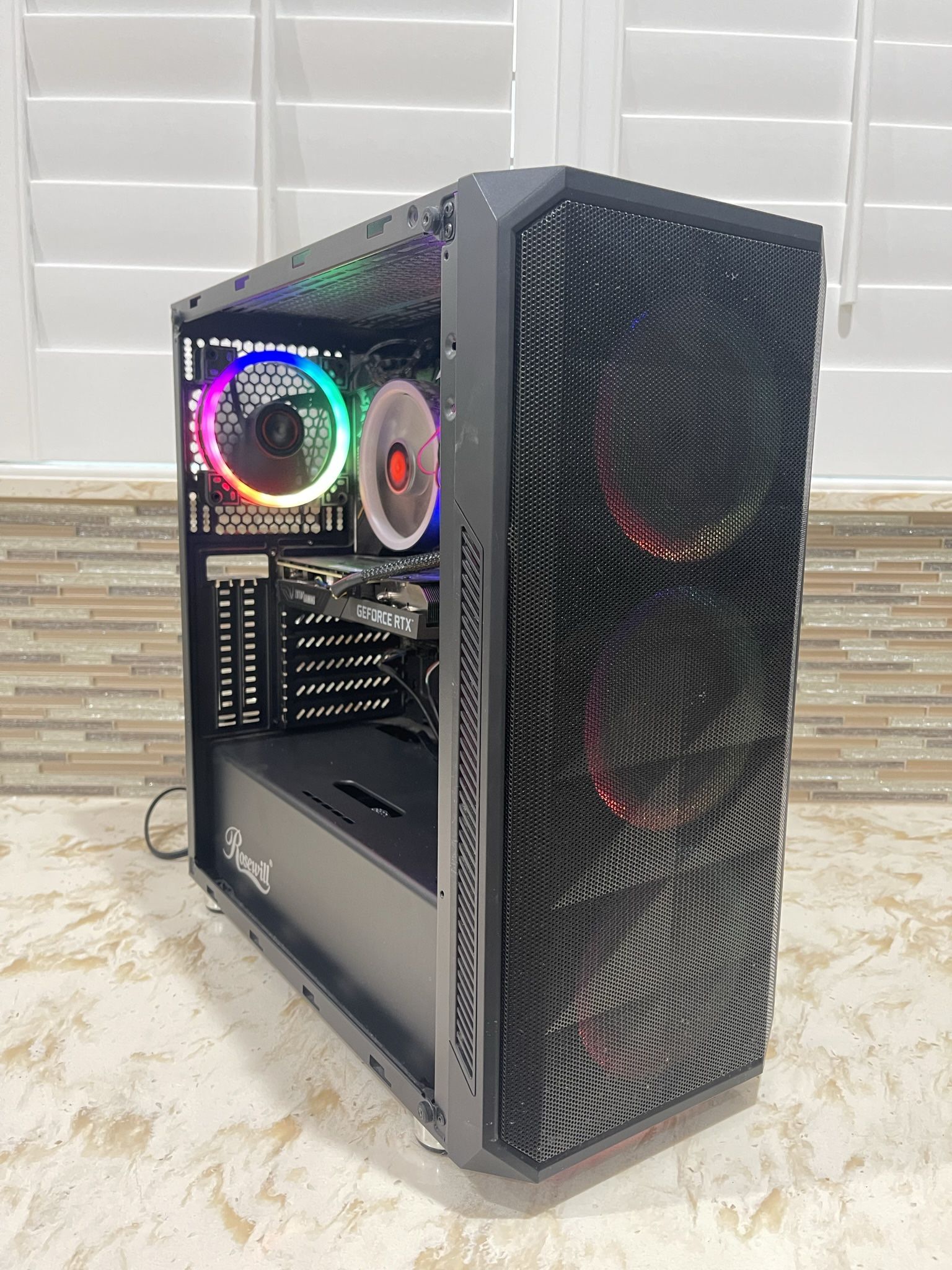 Gaming PC || GeForce RTX 3060 || Intel  i7-10700F || 16GB DDR4 Ram || 1TB SSD || WiFi/BT || Windows 10 Home