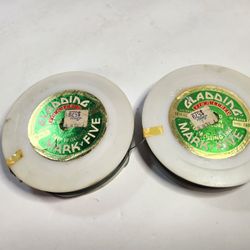 2 Spools 100 Yards each, 200 Total Gladding Mark Five 18 Lb Fishing Line Braided