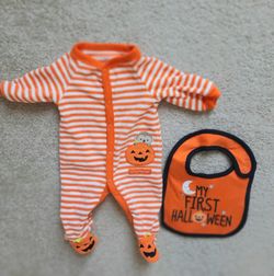 Newborn Baby Boys Halloween Outfit