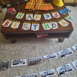 Construction Theme Birthday Party Decorations